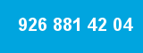 926 881 42 04